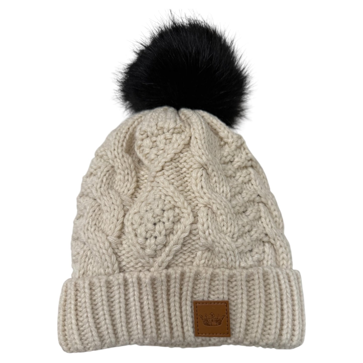 Panache youth pom beanie