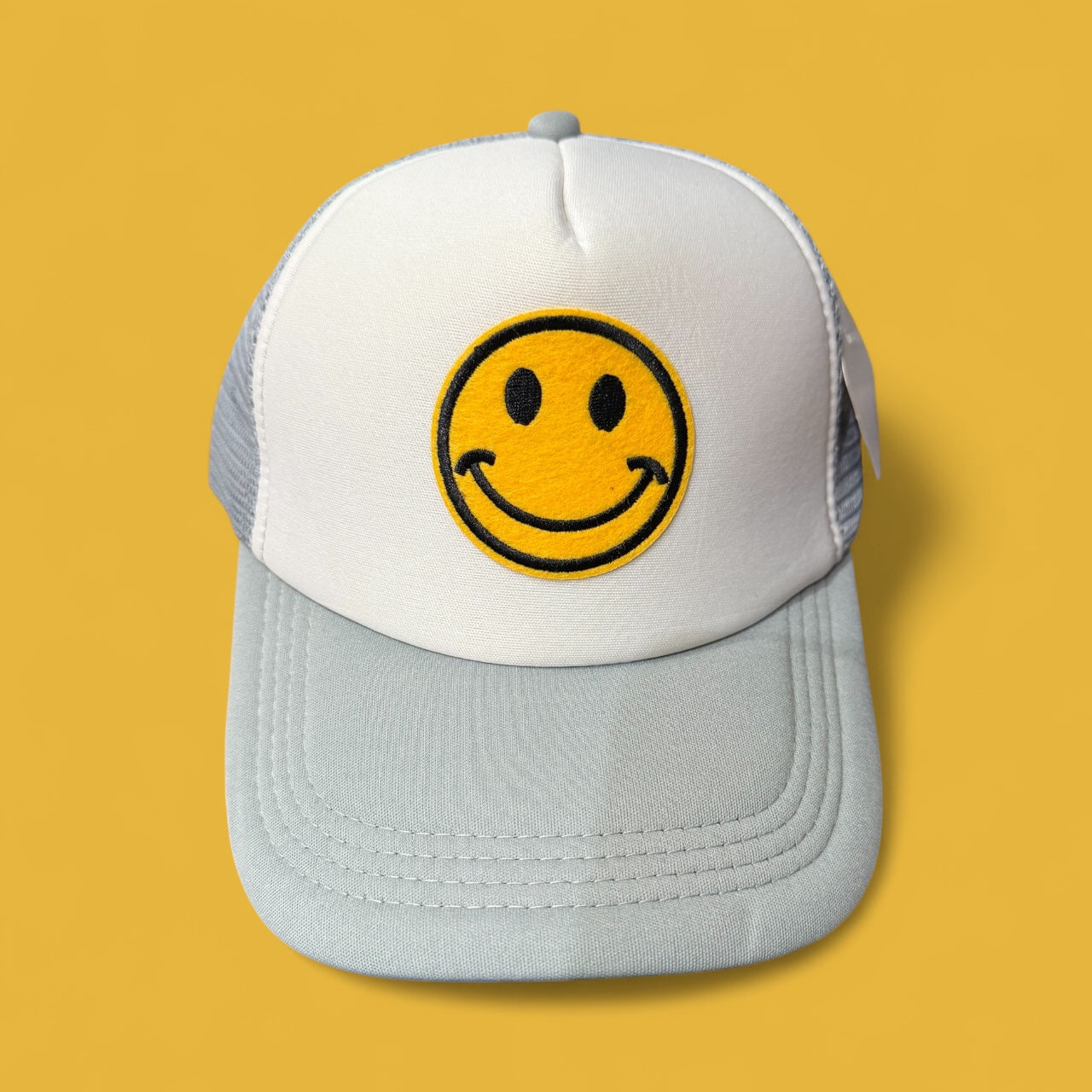 Smiley trucker hat
