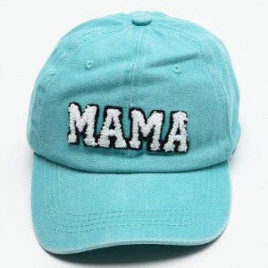 Washed Sherpa MAMA Baseball Cap