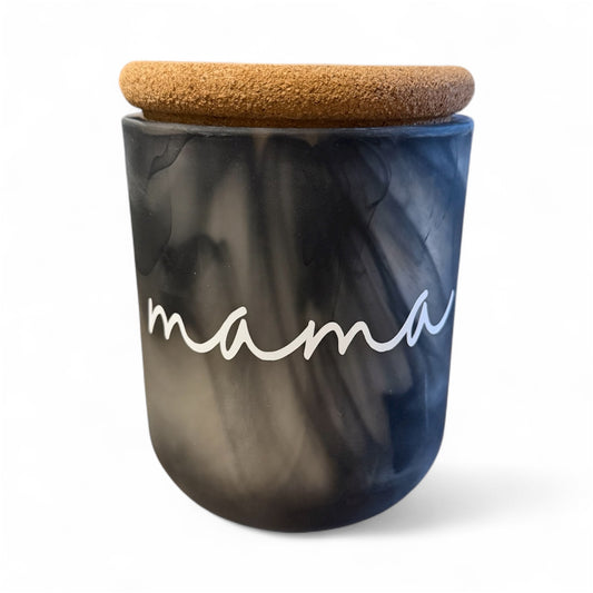 Hand poured soy MAMA candle