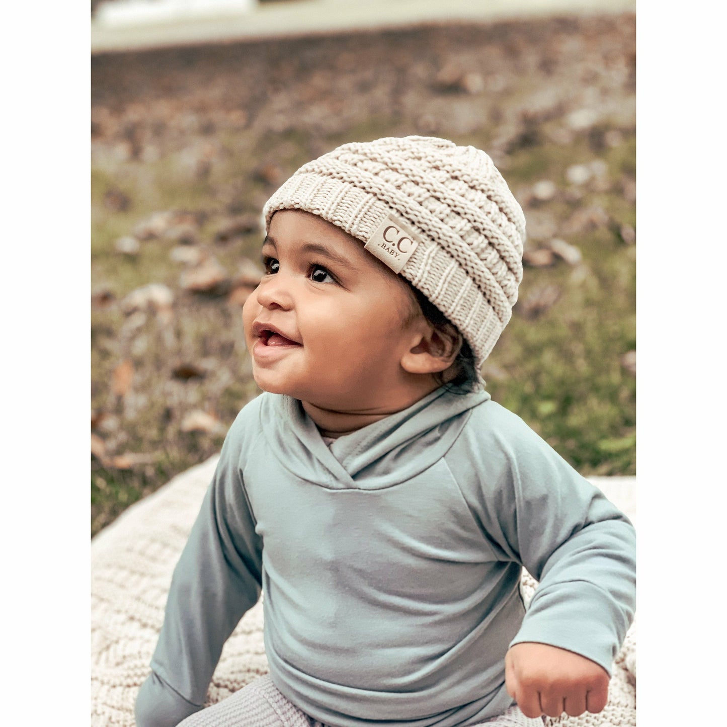 Solid C.C Beanie for Newborn Baby