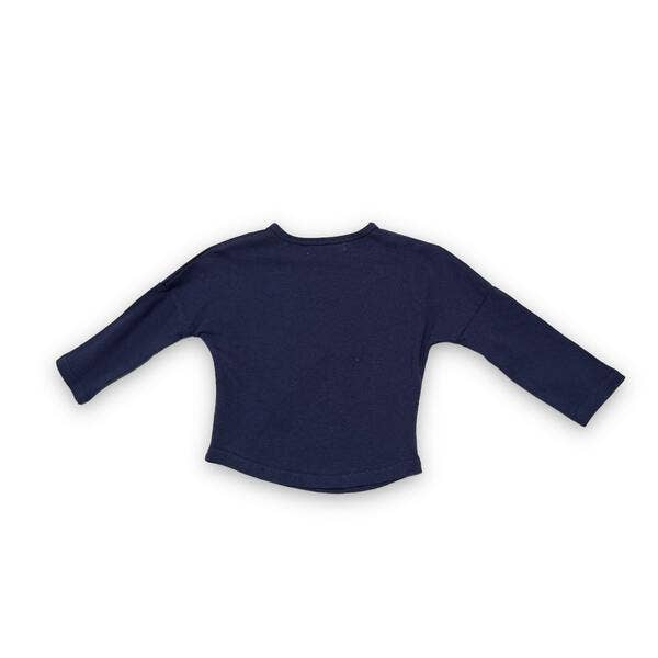 Little Who Bear Face Long Sleeve Top