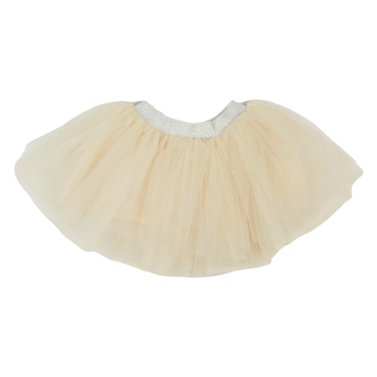 Beige Glitter Tutu Skirt