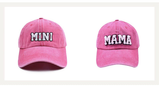 MAMA & MINI Washed Sherpa Hats * PRE-ORDER*