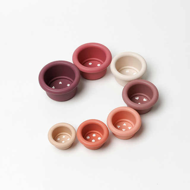 Silicone Stacking Cups