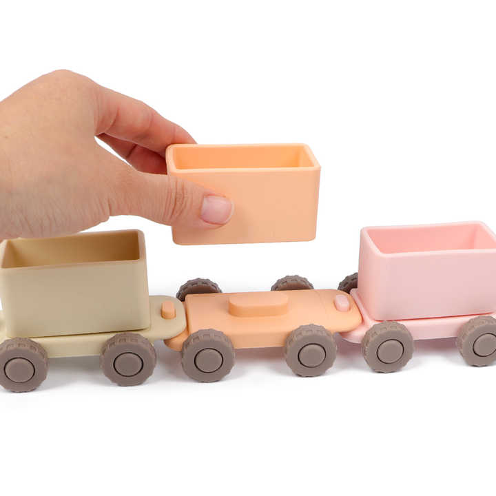Silicone Stacking Train Toy
