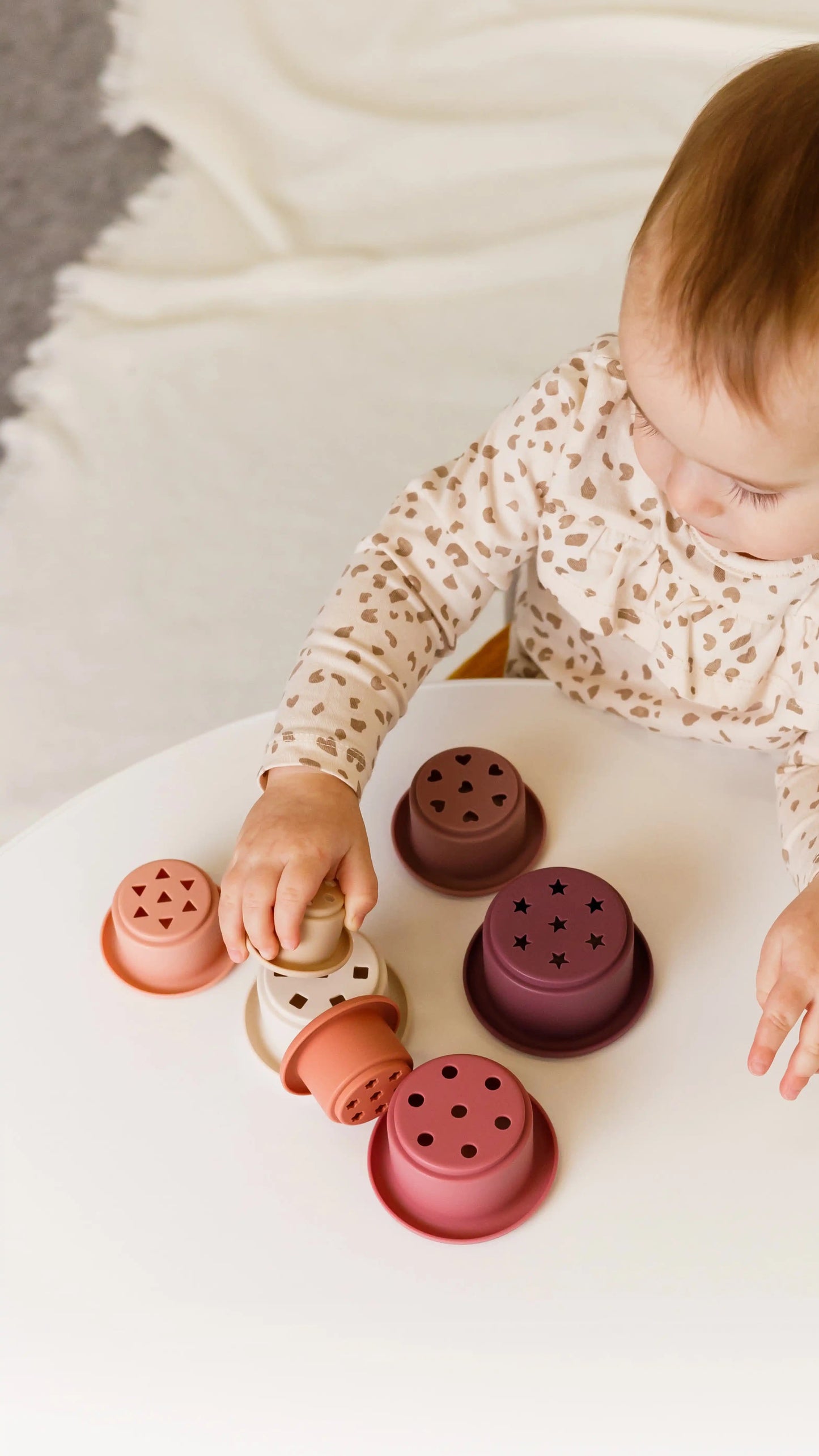 Silicone Stacking Cups