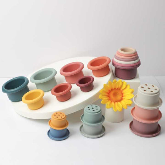 Silicone Stacking Cups