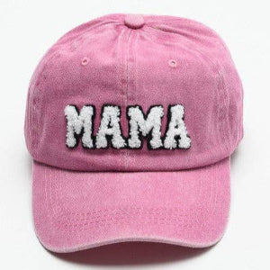 Washed Sherpa MAMA Baseball Cap
